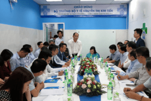 Bộ trưởng đánh giá cao hoạt động của Trạm y tế Phường Tân Quý, Quận Tân Phú