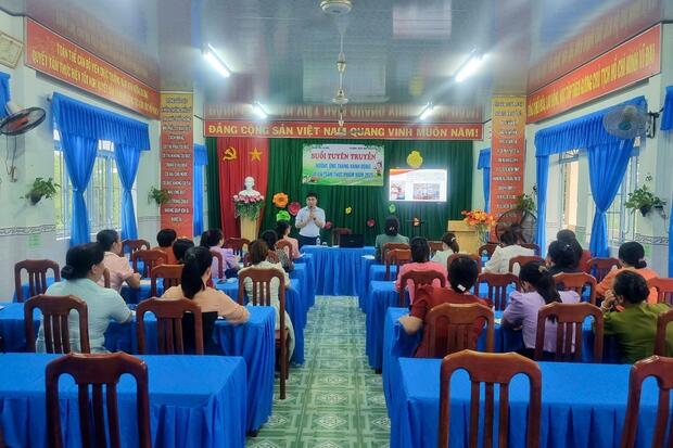 Trung tâm Y tế thành phố Sa Đéc tổ chức nói chuyện chuyên đề về An toàn thực phẩm trong “Tháng hành động vì an toàn thực phẩm” năm 2025 tại các điểm trường mầm non trên địa bàn